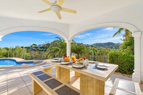 Villa Jarmila 4 pax: Javea, Costa Blanca, Spain. Terrace and pool
