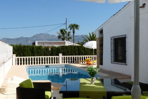 Annette Wonderful and cheerful villa in Albir, Costa Blanca, Spain with private pool for 6 persons. The house is situated in a residential beach area, close to restaurants and bars, shops and supermarkets, 500 m from Albir beach and 0....
