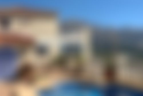 Casa Cristina Villa in Callosa d'En Sarria, Costa Blanca, Spanien  mit privatem Pool für 8 Personen...