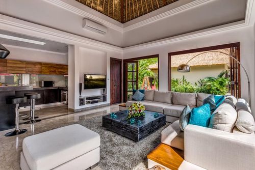 Nilaya Grande et  villa de luxe  avec piscine privée à Seminyak, Bali, Indonésie pour 10 personnes...