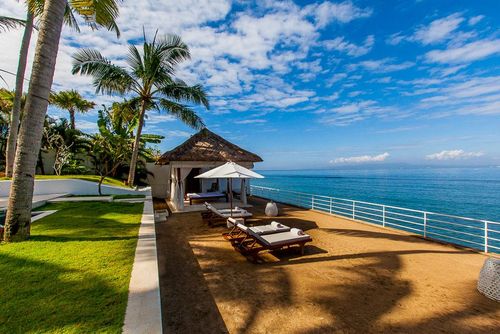 Stella Villa besar dan mewah di Candidasa, Bali, Indonesia  dengan kolam renang pribadi untuk 6 orang...