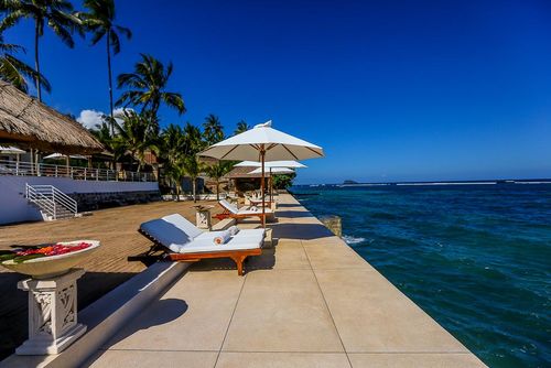 Jukung Grote en luxe villa  met privé zwembad in Candidasa, op Bali, Indonesië voor 8 personen...