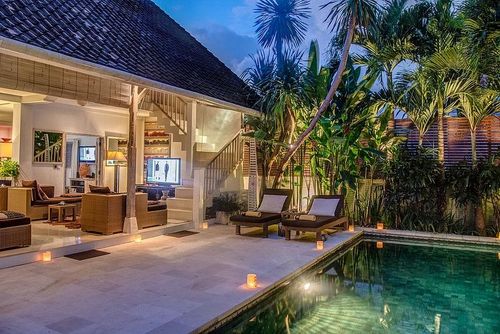 Rama Sita 2BR Schöne Villa in Seminyak, auf Bali, Indonesien  mit privatem Pool für 4 Personen...