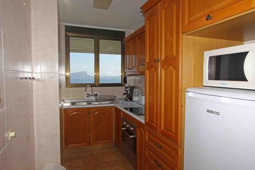 Vista Mar Modern en vrolijk appartement in Moraira, Costa Blanca, Spanje voor 4 personen. Het appartement is gelegen in een woonwijk en ligt op 1 km van het strand....