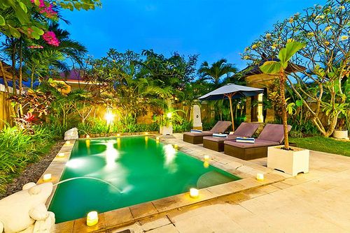 Nakula Bugis Smuk og luksus villa i Seminyak, Bali, Indonesien  med privat pool med plads til 4 personer...