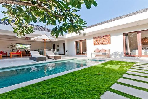 Umah Kupu Kupu Mooie en luxe villa  met privé zwembad in Seminyak, op Bali, Indonesië voor 4 personen...