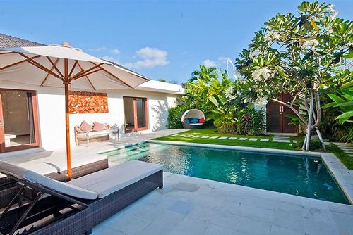 Umah Kupu Kupu Schöne und Luxus Villa  mit privatem Pool in Seminyak, auf Bali, Indonesien für 4 Personen...