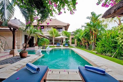 Arjuna Bugis Mooie en luxe villa  met privé zwembad in Seminyak, op Bali, Indonesië voor 6 personen...