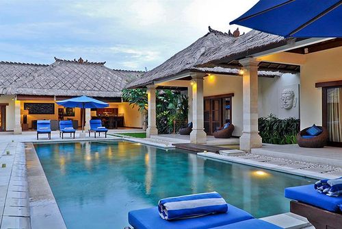 Saphir Villa grande y de lujo en Seminyak, Bali, Indonesia  con piscina privada para 8 personas...