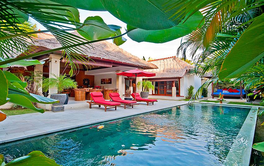 Olive, Belle villa de luxe à Seminyak, Bali, Indonésie  avec piscine privée pour 6 personnes...