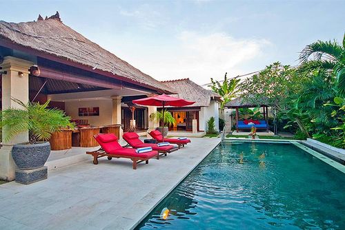 Olive Schöne und Luxus Villa in Seminyak, auf Bali, Indonesien  mit privatem Pool für 6 Personen...