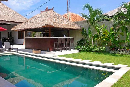 Rama Dejlige og hyggelig villa i Seminyak, Bali, Indonesien  med privat pool med plads til 6 personer...