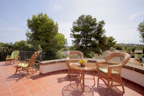 Orion Большая, удобная вилла   с частным бассейном на 8 человек в Хавии, нa Коста Бланкe, в Испании...