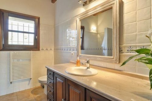 Curretres Villa confortable  con piscina privada en Santa Gertrudis, Ibiza, España para 7 personas...