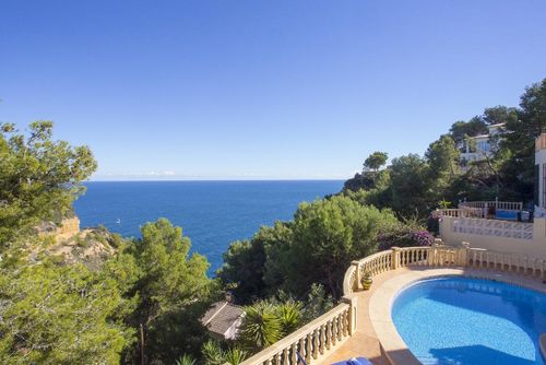 Casa Hayden 4 pax Komfortable Villa in Jávea, Costa Blanca, Spanien mit privatem Pool für 4 Personen. Das Haus befindet sich in einem Wohngebiet....