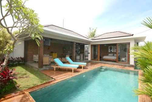 Canggu 4Quarters Schöne und Luxus Villa in Canggu, auf Bali, Indonesien  mit privatem Pool für 2 Personen...