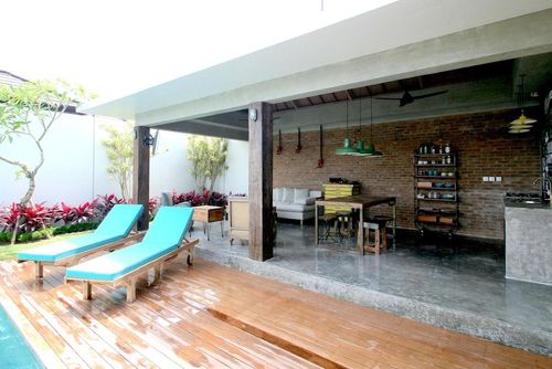 Canggu 4Quarters Villa indah dan mewah di Canggu, Bali, Indonesia  dengan kolam renang pribadi untuk 2 orang...