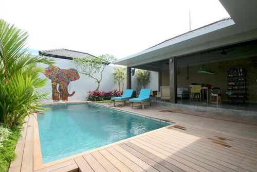 Canggu 4Quarters Schöne und Luxus Villa in Canggu, auf Bali, Indonesien  mit privatem Pool für 2 Personen...