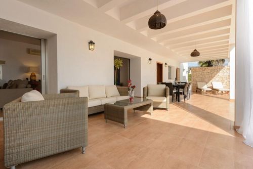 Viñas Villa confortable  con piscina privada en Santa Gertrudis, Ibiza, España para 6 personas...