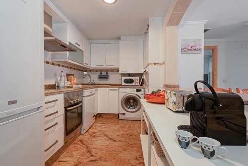 Jardines del Pueblo Beautiful and comfortable apartment with communal pool in Jávea, Costa Blanca, Spain for 4 persons. The apartment is situated in a residential beach area, close to restaurants and bars, shops and supermarkets, at 1 km from La Grava, Puerto, Jávea beach and at 1 km from Mediterráneo, Jávea....