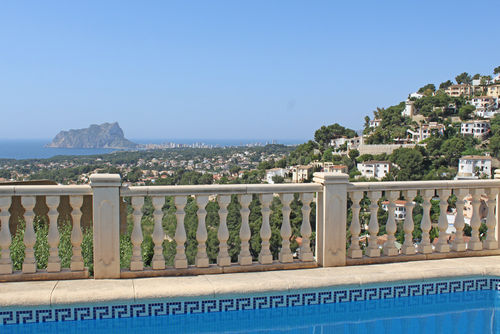 Monica Lovely and cheerful villa with private pool in Moraira, Costa Blanca, Spain for 4 persons. The house is situated in a residential area and is 3 km from La Ampolla Moraira beach....