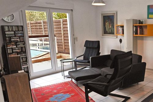 Montpellier Feriehus  med privat pool i Montpellier, Languedoc-Roussillon, Frankrig med plads til 4 personer...