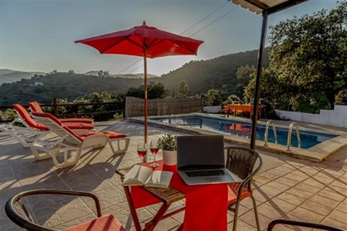 Vaver Villa  with private pool in Comares, Andalusia, Spain for 6 persons...