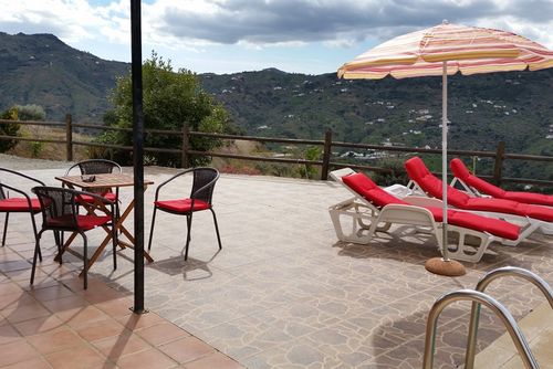 Vaver Villa  with private pool in Comares, Andalusia, Spain for 6 persons...