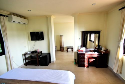 Bondalem Beach Club Double Room Hotelværelse i Bondalem, Bali, Indonesien med plads til 2 personer...