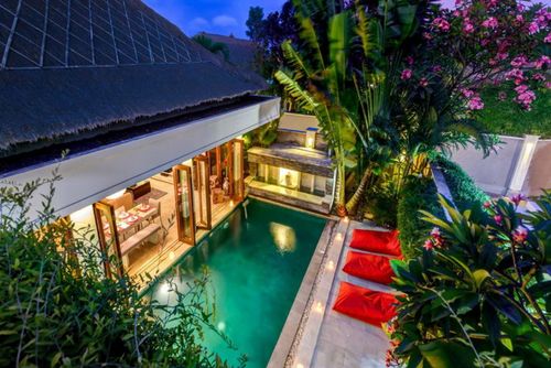 Menari Bella villa di lusso a Seminyak, Bali, in Indonesia  con piscina privata per 6 persone...