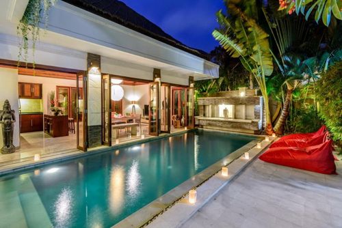 Menari Mooie en luxe villa in Seminyak, op Bali, Indonesië  met privé zwembad voor 6 personen...