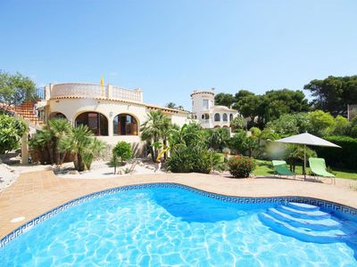 Villa Calypso: Javea, Costa Blanca, Spain. Garden and swimming pool
