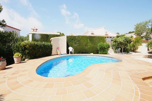 Calypso Beautiful and cheerful villa in Jávea, Costa Blanca, Spain with private pool for 6 persons. The house is situated in a coastal and residential area....