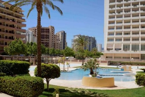 Apartamento Apolo XVI 4 Invierno Apartamento  con piscina comunitaria en Calpe, en la Costa Blanca, España para 4 personas...