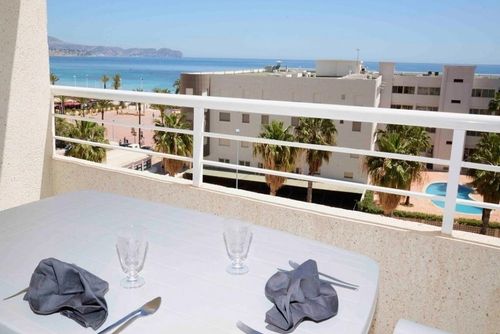 Apartamento Apolo XVI 4 Invierno Appartement  met gemeenschappelijk zwembad in Calpe, aan de Costa Blanca, Spanje voor 4 personen...
