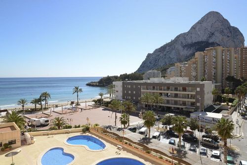 Apartamento Zafiro Invierno Apartment  with communal pool in Calpe, on the Costa Blanca, Spain for 4 persons...