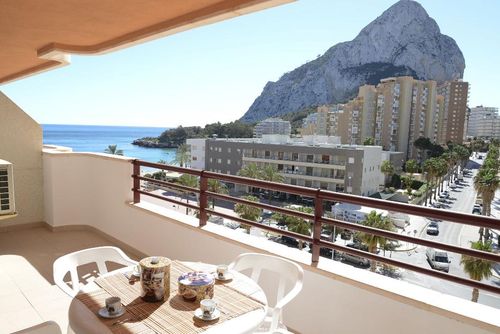 Apartamento Zafiro Invierno Apartment  with communal pool in Calpe, on the Costa Blanca, Spain for 4 persons...