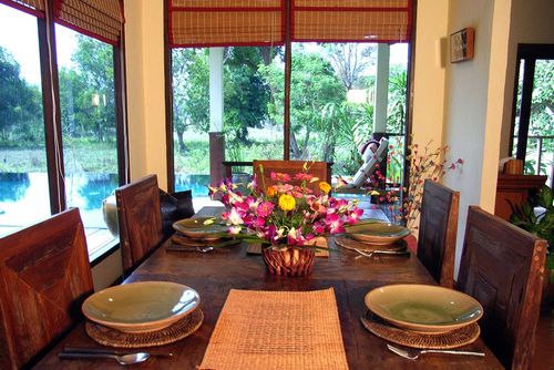 Gecko Villa Villa em Udon Thani, Red Lotus Sea, Thailand  com piscina privada para 6 pessoas...