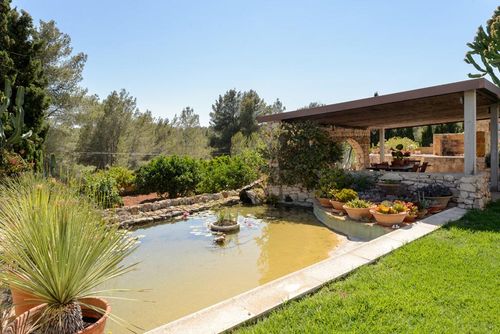 Es Raco Villa  con piscina privada en San Rafael, Ibiza, España para 6 personas...