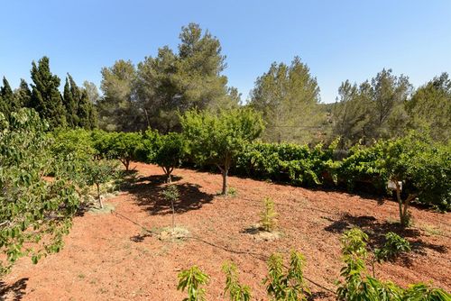 Es Raco Villa  med privat svømmebasseng i San Rafael, Ibiza, Spania for 6 personer...