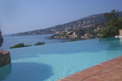 Le clapotis Villa  met privé zwembad in Saint Aygulf, aan de Cote d'Azur, Frankrijk voor 8 personen...