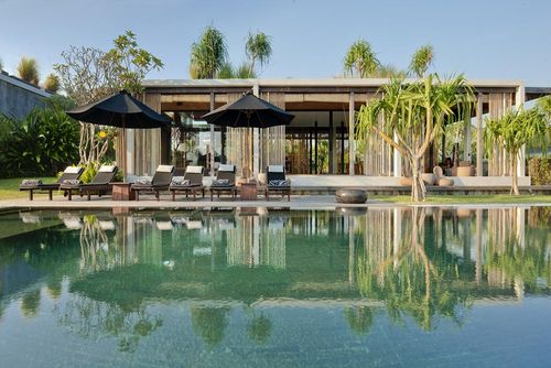 Tantangan 3 bedroom Rustikale und  Luxus-Villa  mit privatem Pool in Tanah Lot, auf Bali, Indonesien für 6 Personen...
