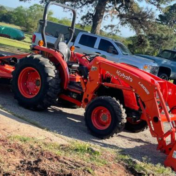 2022 Kubota MDX5400 54hp 4x4 Front Loader and 6ft Hog