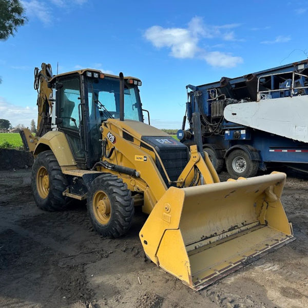 Contact for Price: CAT 420 Closed Cab Backhoe