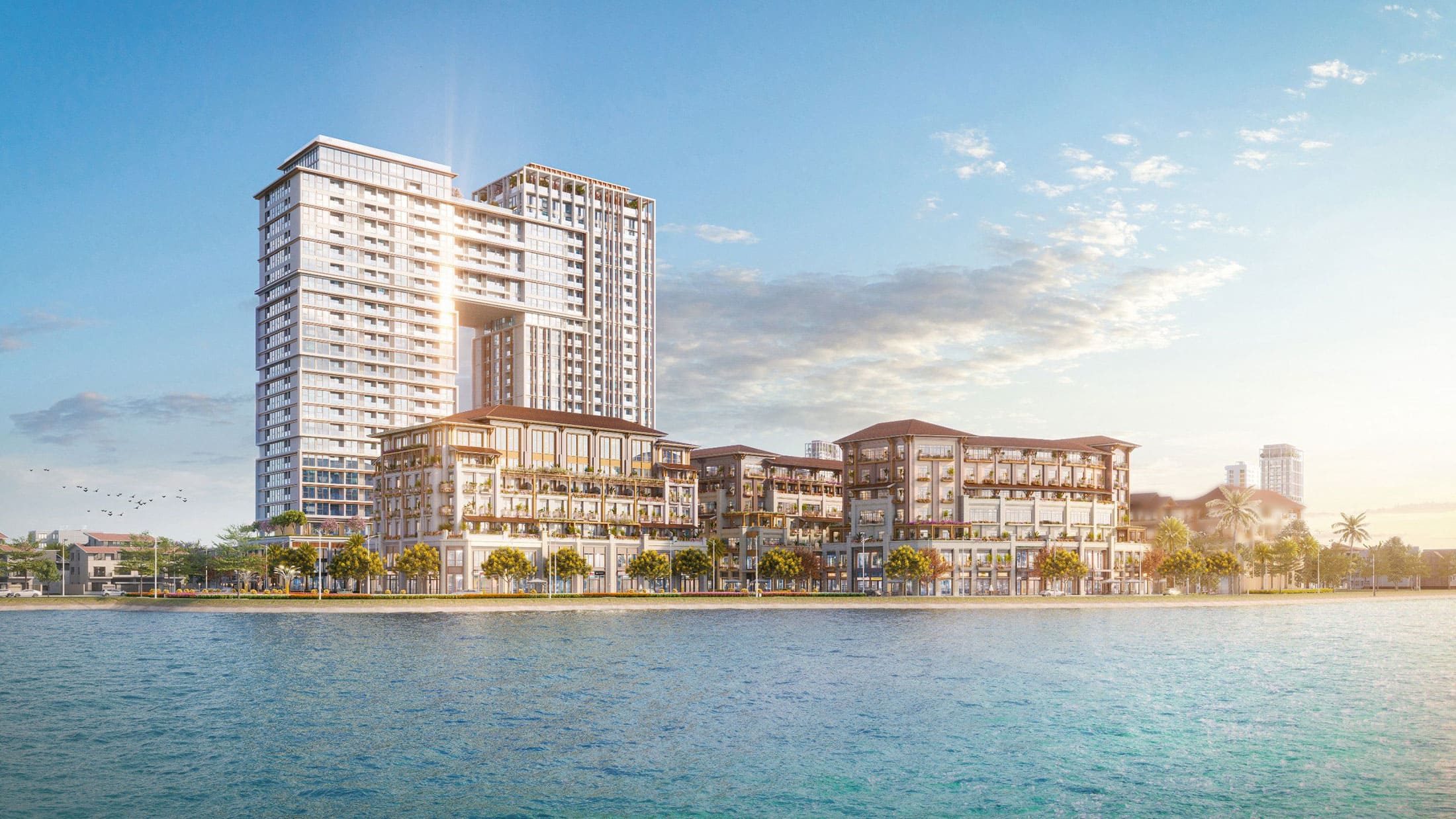 Phối cảnh Sun Ponte Residence