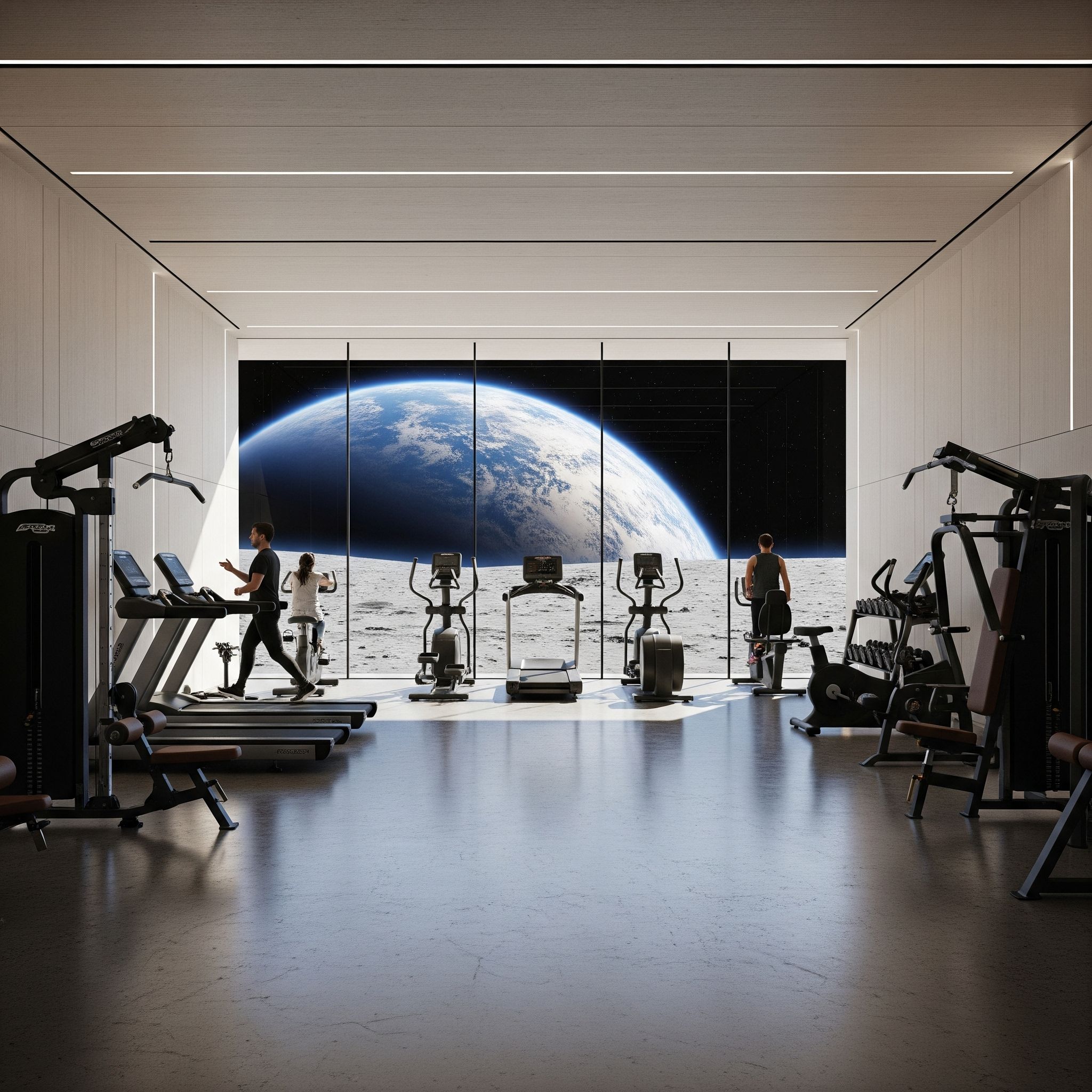 Phòng gym vũ trụ