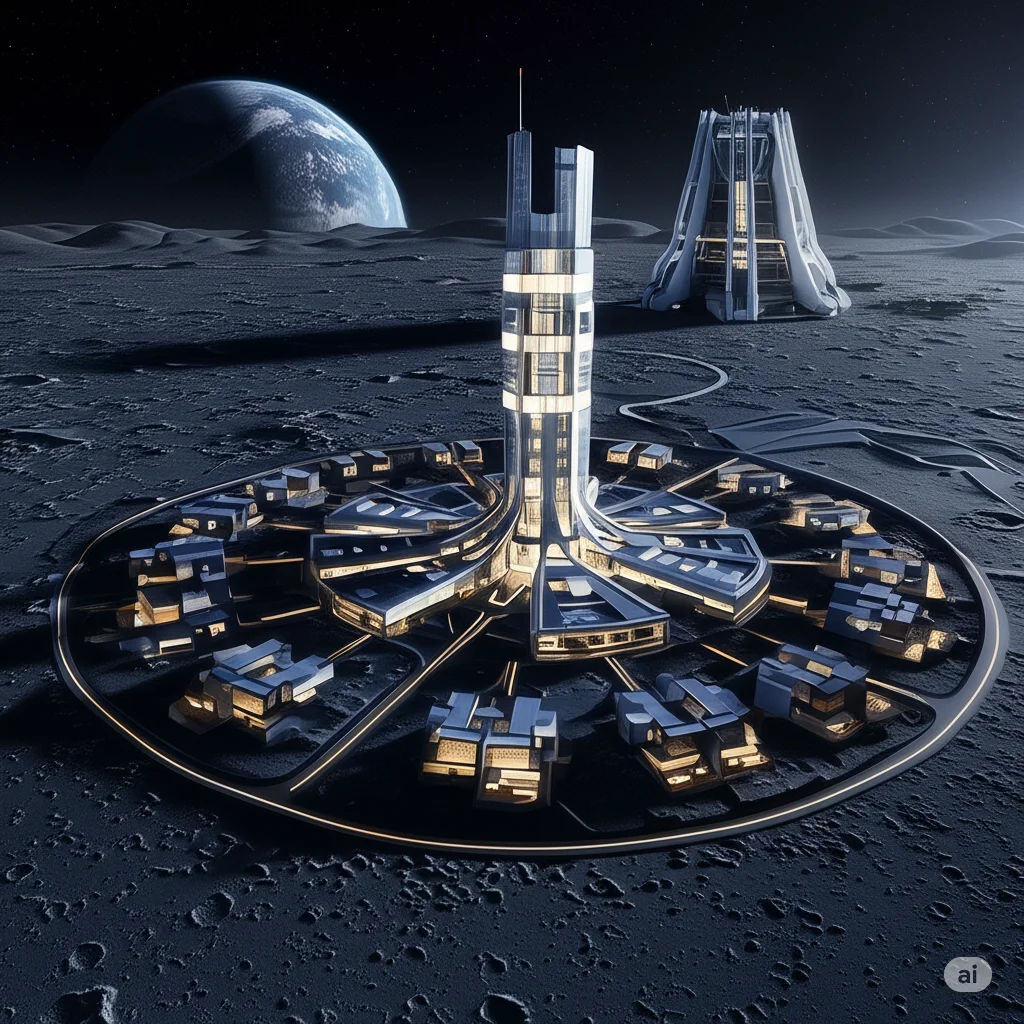 Phối cảnh tổng thể dự án The Moon Residence