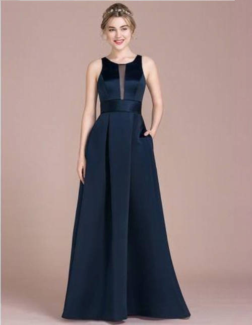 Black Color Gown for Women