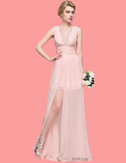 Pink Gown Dress for Ladies