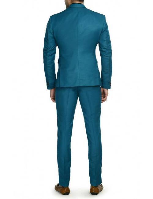 men's blue 2 piece suit